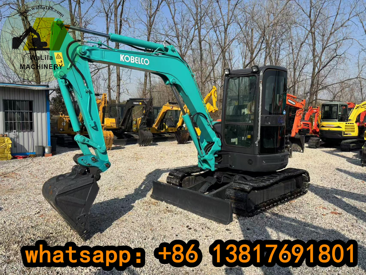 KOBELCO sk55 - Miniekskavaator: pilt 3 KOBELCO sk55 - Miniekskavaator: pilt 3