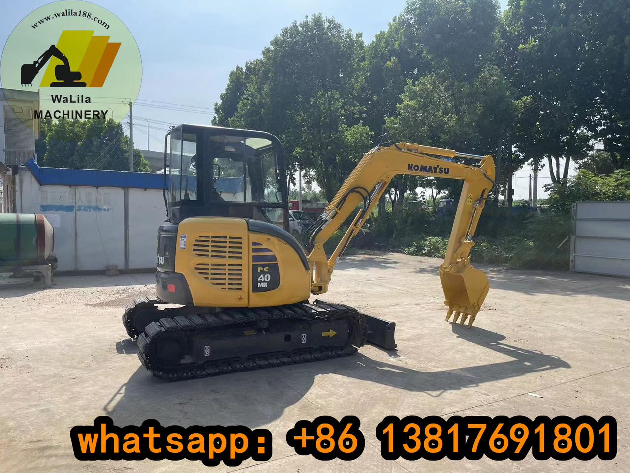 KOMATSU PC 40 MR-3 - Miniekskavaator: pilt 5 KOMATSU PC 40 MR-3 - Miniekskavaator: pilt 5