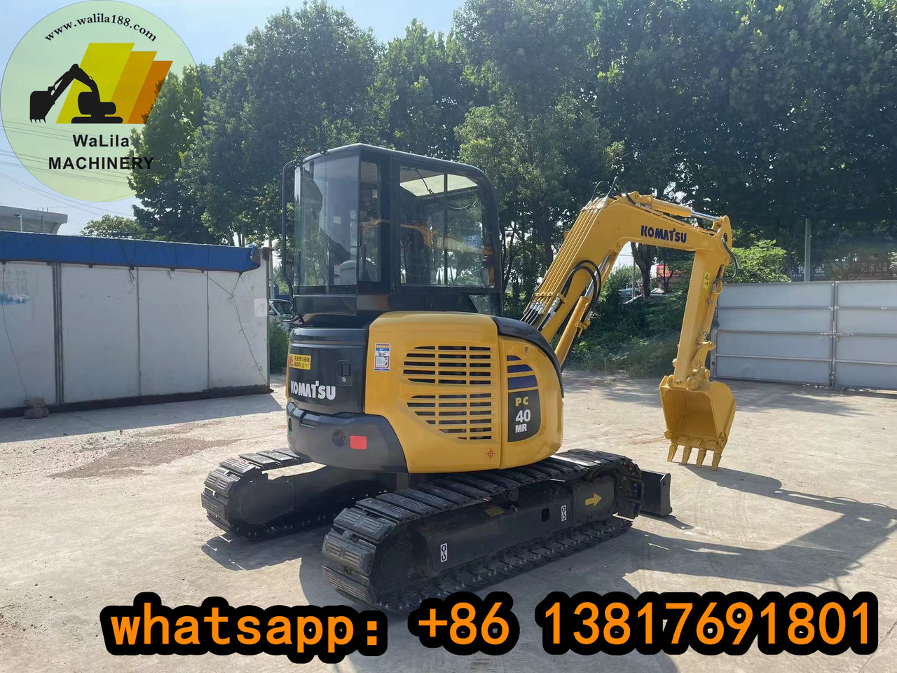 KOMATSU PC 40 MR-3 - Miniekskavaator: pilt 3 KOMATSU PC 40 MR-3 - Miniekskavaator: pilt 3