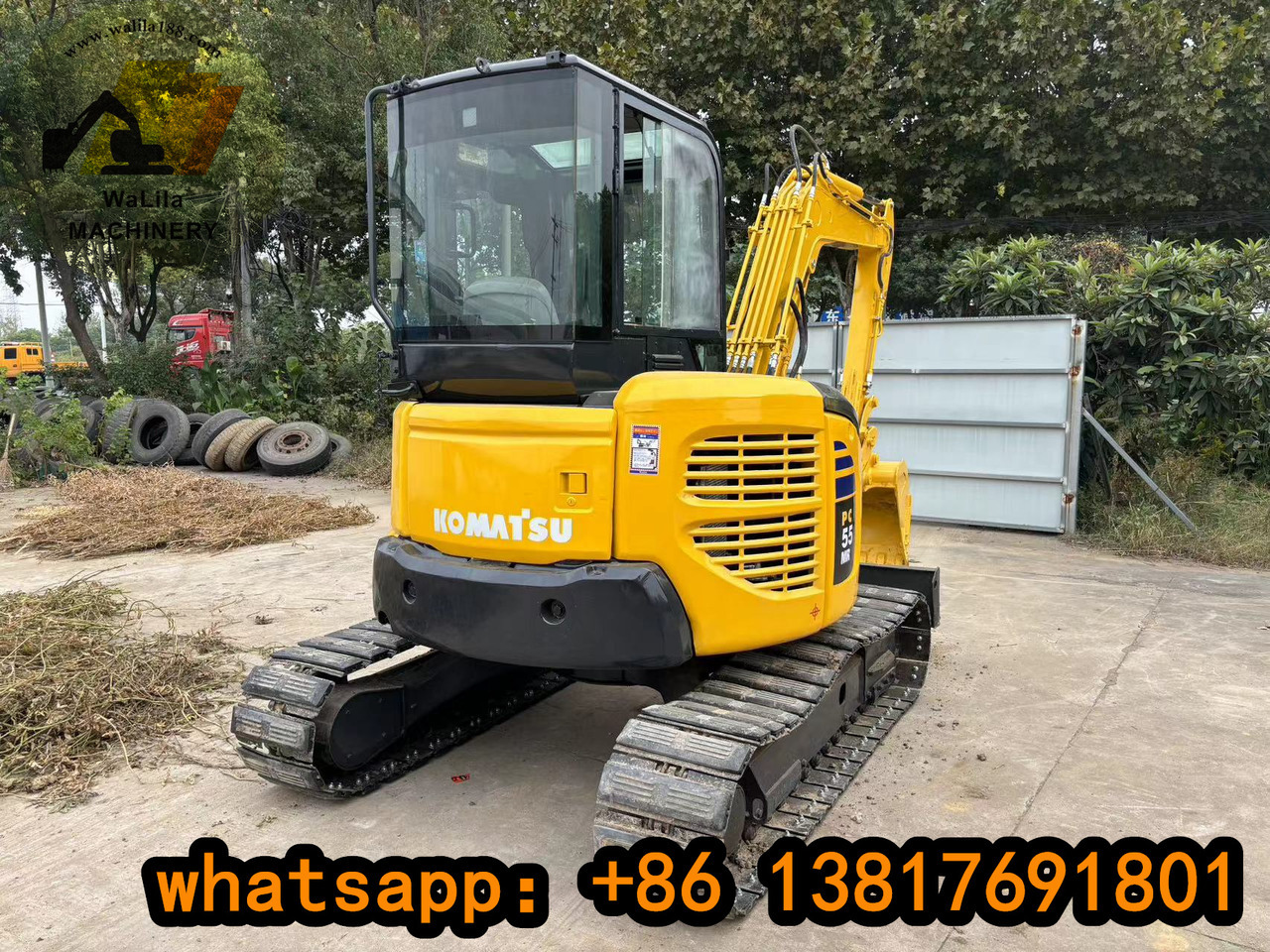 KOMATSU PC 55 MR-3 - Miniekskavaator: pilt 2 KOMATSU PC 55 MR-3 - Miniekskavaator: pilt 2