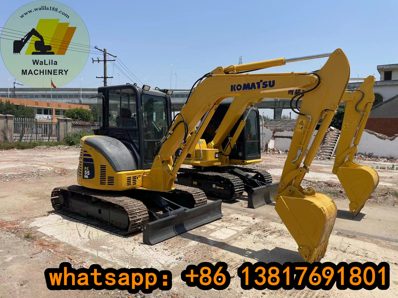 KOMATSU PC 55 MR-3 - Miniekskavaator: pilt 4 KOMATSU PC 55 MR-3 - Miniekskavaator: pilt 4
