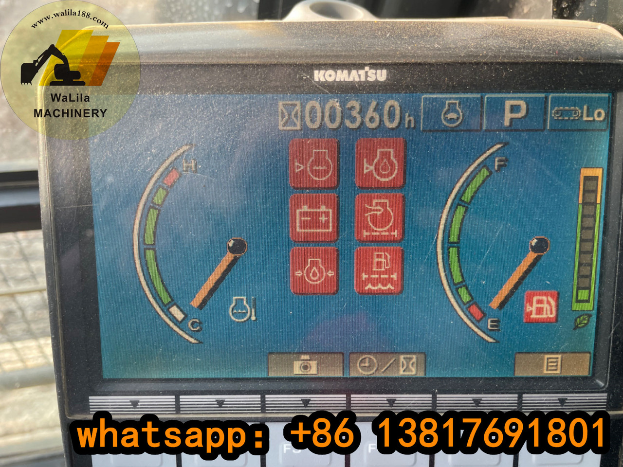 KOMATSU PC200-8 - Lintekskavaator: pilt 5 KOMATSU PC200-8 - Lintekskavaator: pilt 5