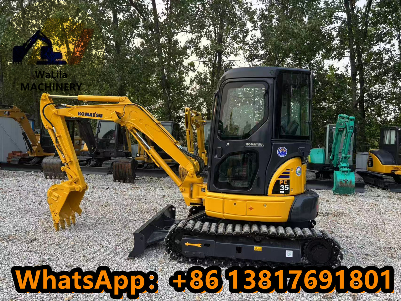 KOMATSU PC35 - Miniekskavaator: pilt 1 KOMATSU PC35 - Miniekskavaator: pilt 1