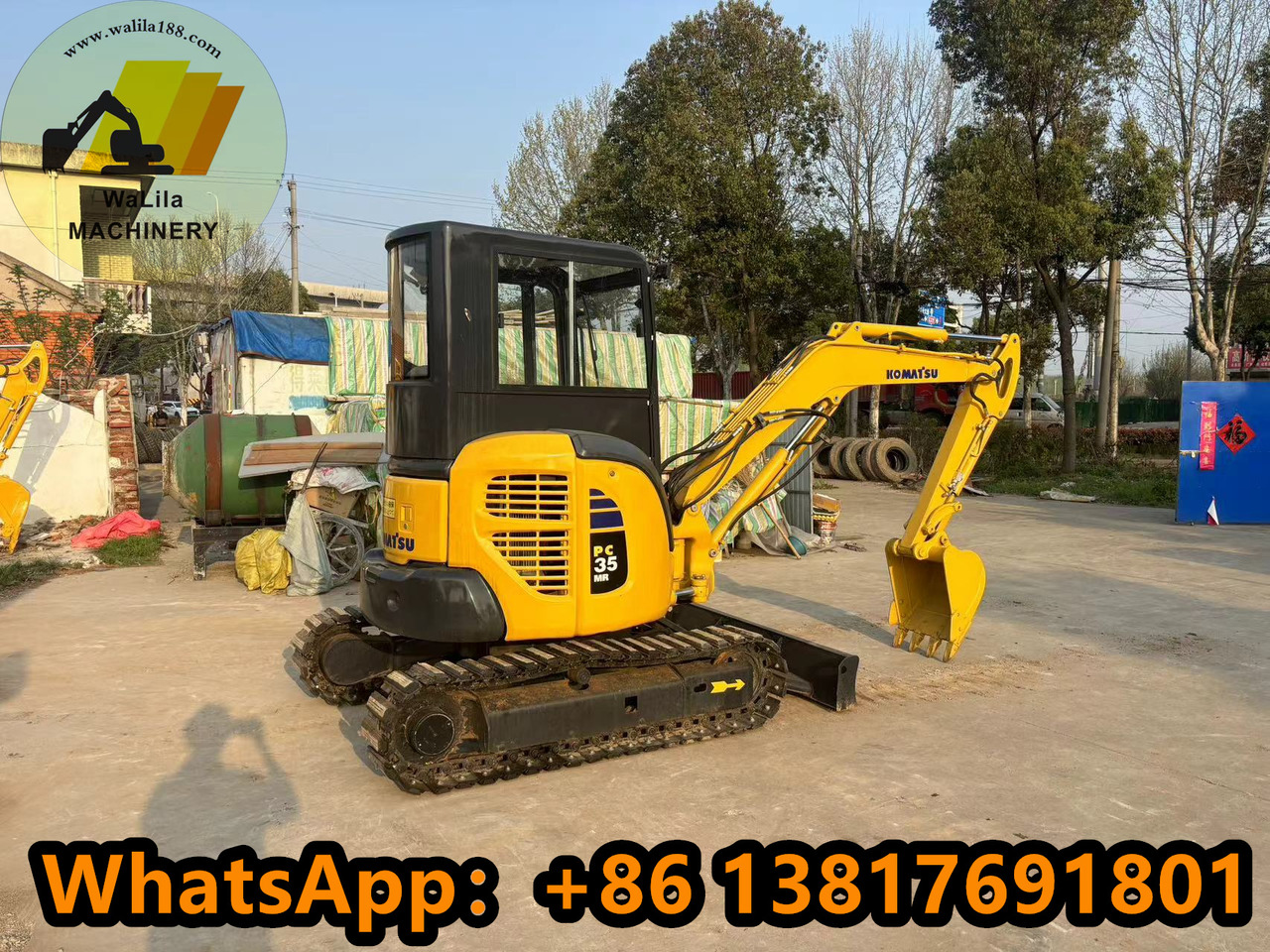 KOMATSU PC35MR - Miniekskavaator: pilt 3 KOMATSU PC35MR - Miniekskavaator: pilt 3