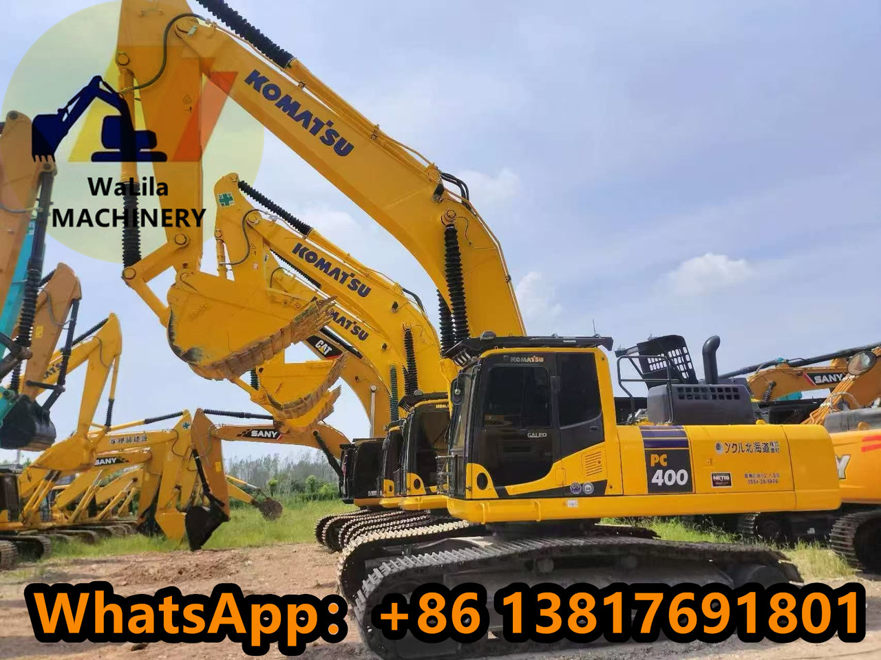 KOMATSU PC400-8 - Lintekskavaator: pilt 2 KOMATSU PC400-8 - Lintekskavaator: pilt 2