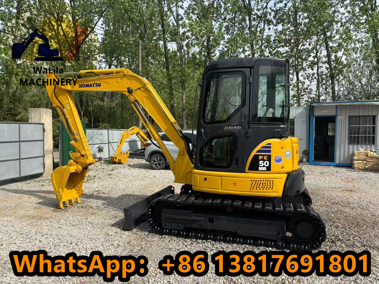 KOMATSU PC50-3 - Miniekskavaator: pilt 1 KOMATSU PC50-3 - Miniekskavaator: pilt 1