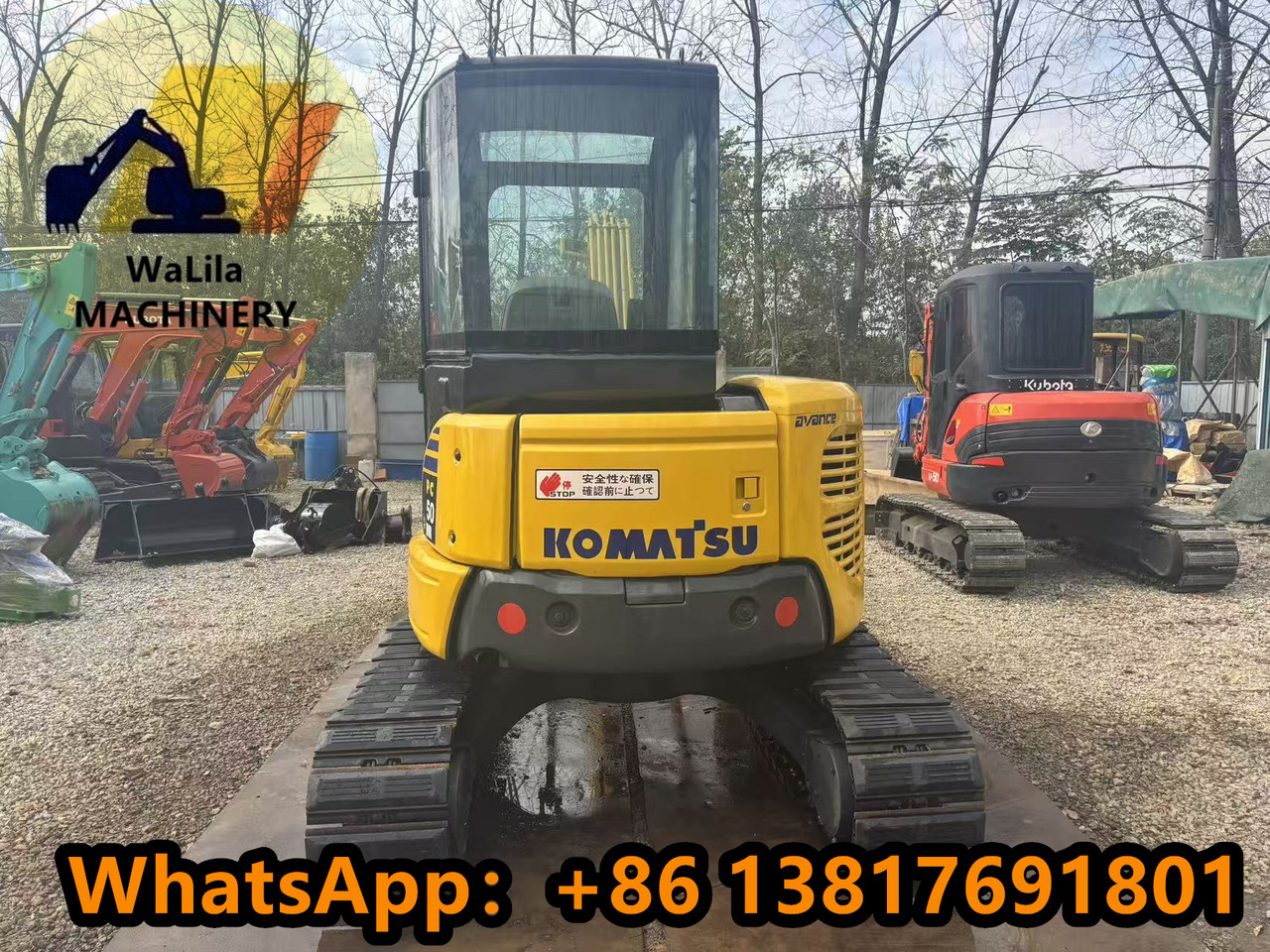 KOMATSU PC50MR-3 - Miniekskavaator: pilt 4 KOMATSU PC50MR-3 - Miniekskavaator: pilt 4