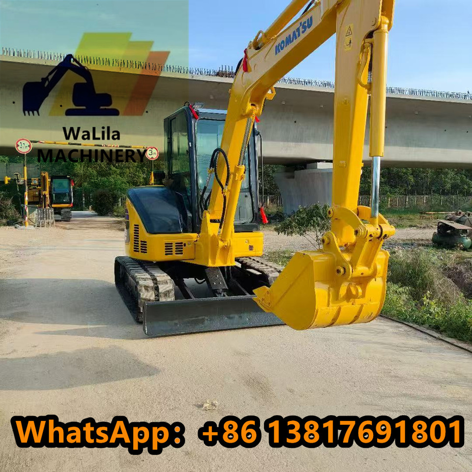 KOMATSU PC55 - Miniekskavaator: pilt 1 KOMATSU PC55 - Miniekskavaator: pilt 1