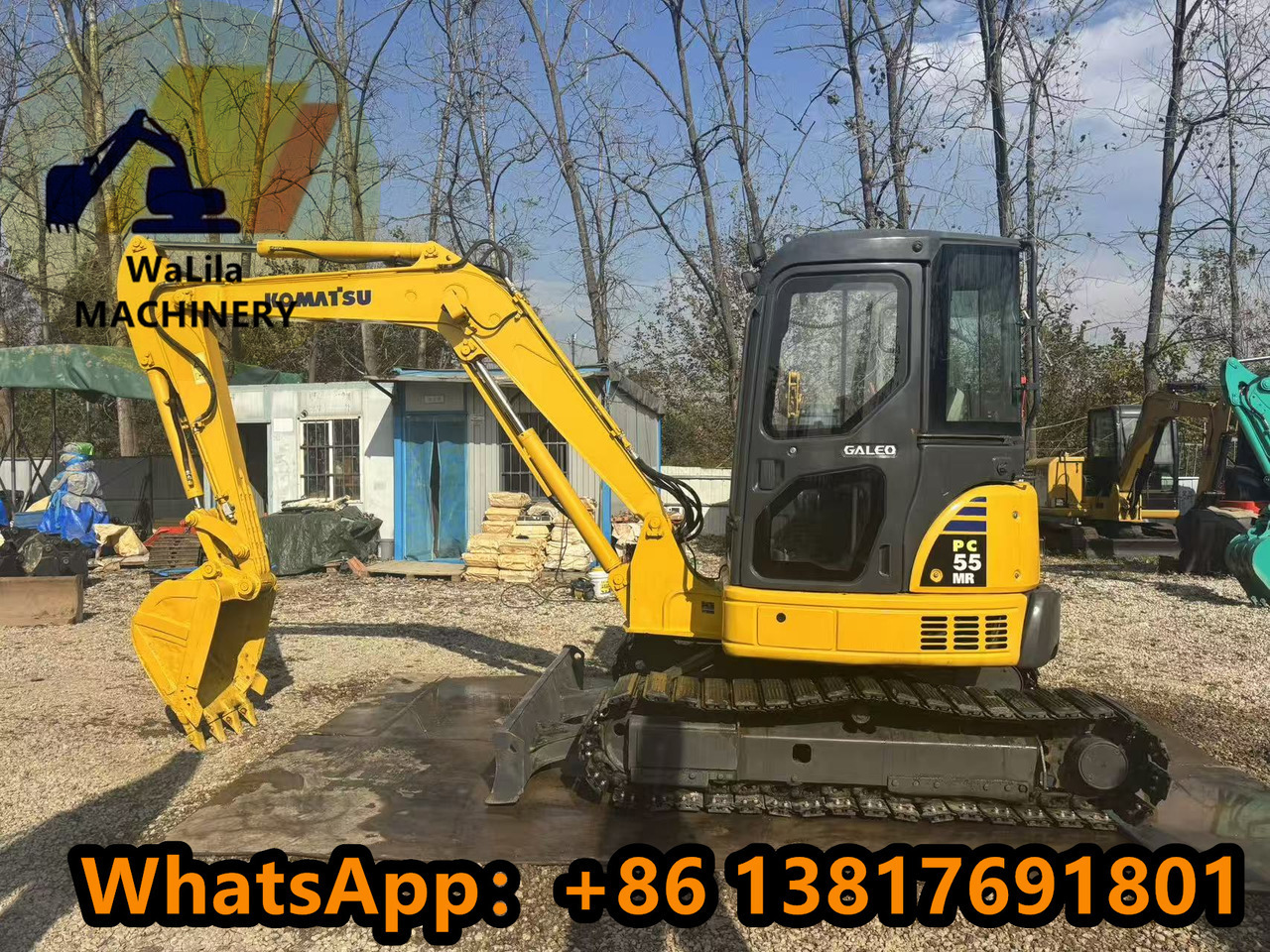 KOMATSU PC55MR-3 - Miniekskavaator: pilt 3 KOMATSU PC55MR-3 - Miniekskavaator: pilt 3