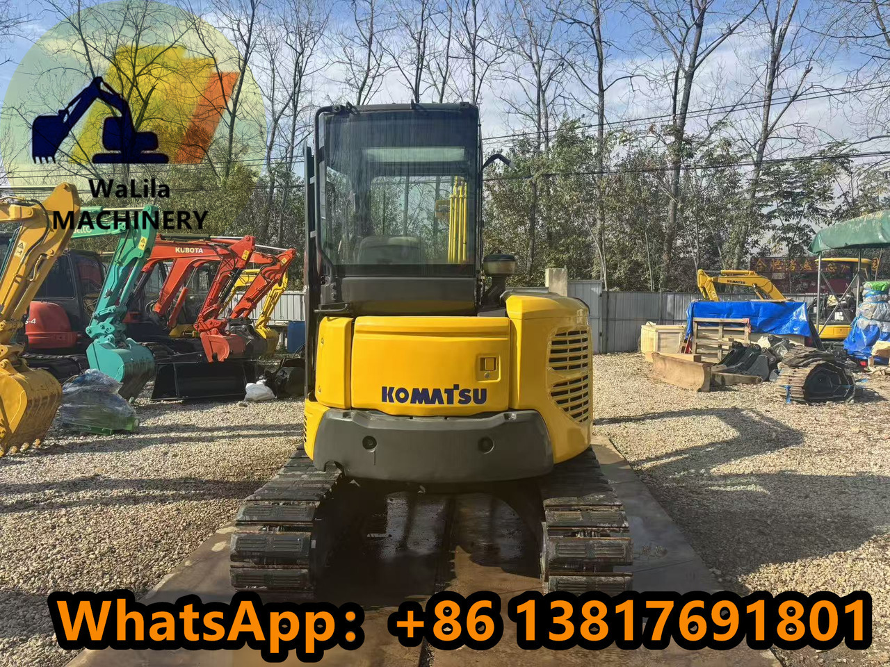 KOMATSU PC55MR-3 - Miniekskavaator: pilt 5 KOMATSU PC55MR-3 - Miniekskavaator: pilt 5