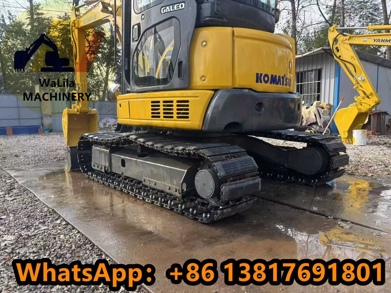 KOMATSU PC55MR-3 - Miniekskavaator: pilt 2 KOMATSU PC55MR-3 - Miniekskavaator: pilt 2