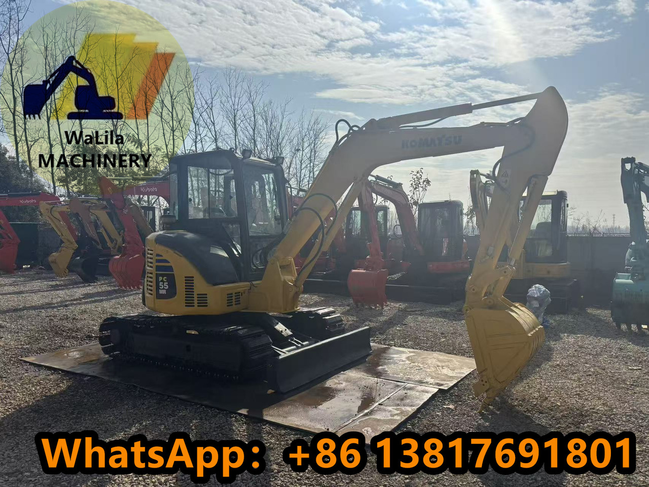 KOMATSU PC55MR - Miniekskavaator: pilt 2 KOMATSU PC55MR - Miniekskavaator: pilt 2