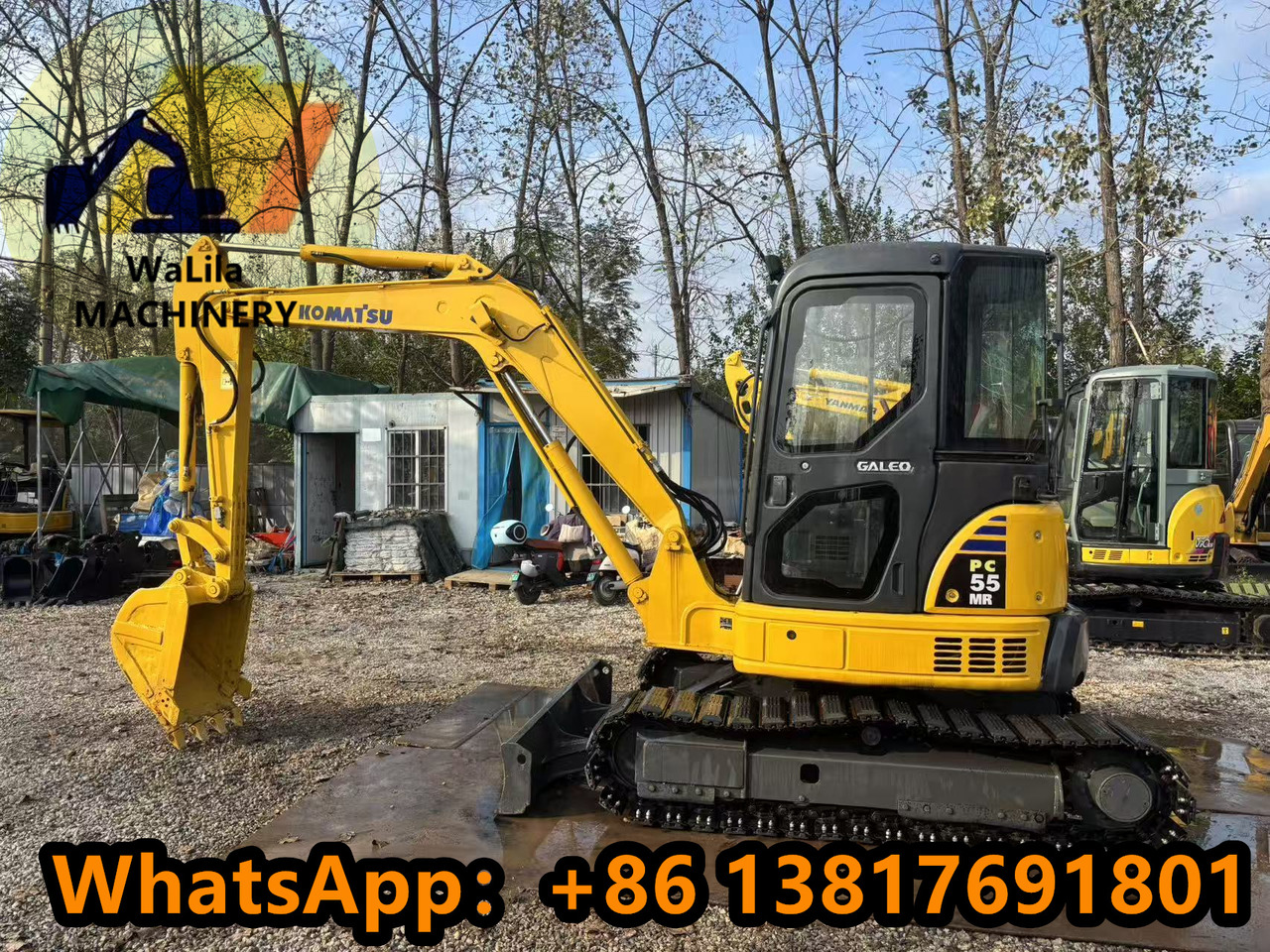 KOMATSU PC55MR - Miniekskavaator: pilt 1 KOMATSU PC55MR - Miniekskavaator: pilt 1