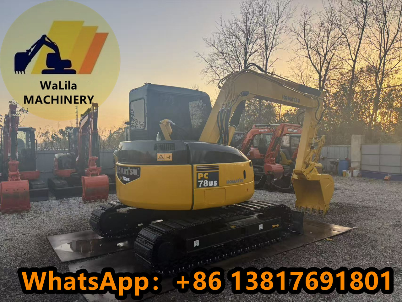 Miniekskavaator KOMATSU PC78US: pilt 10