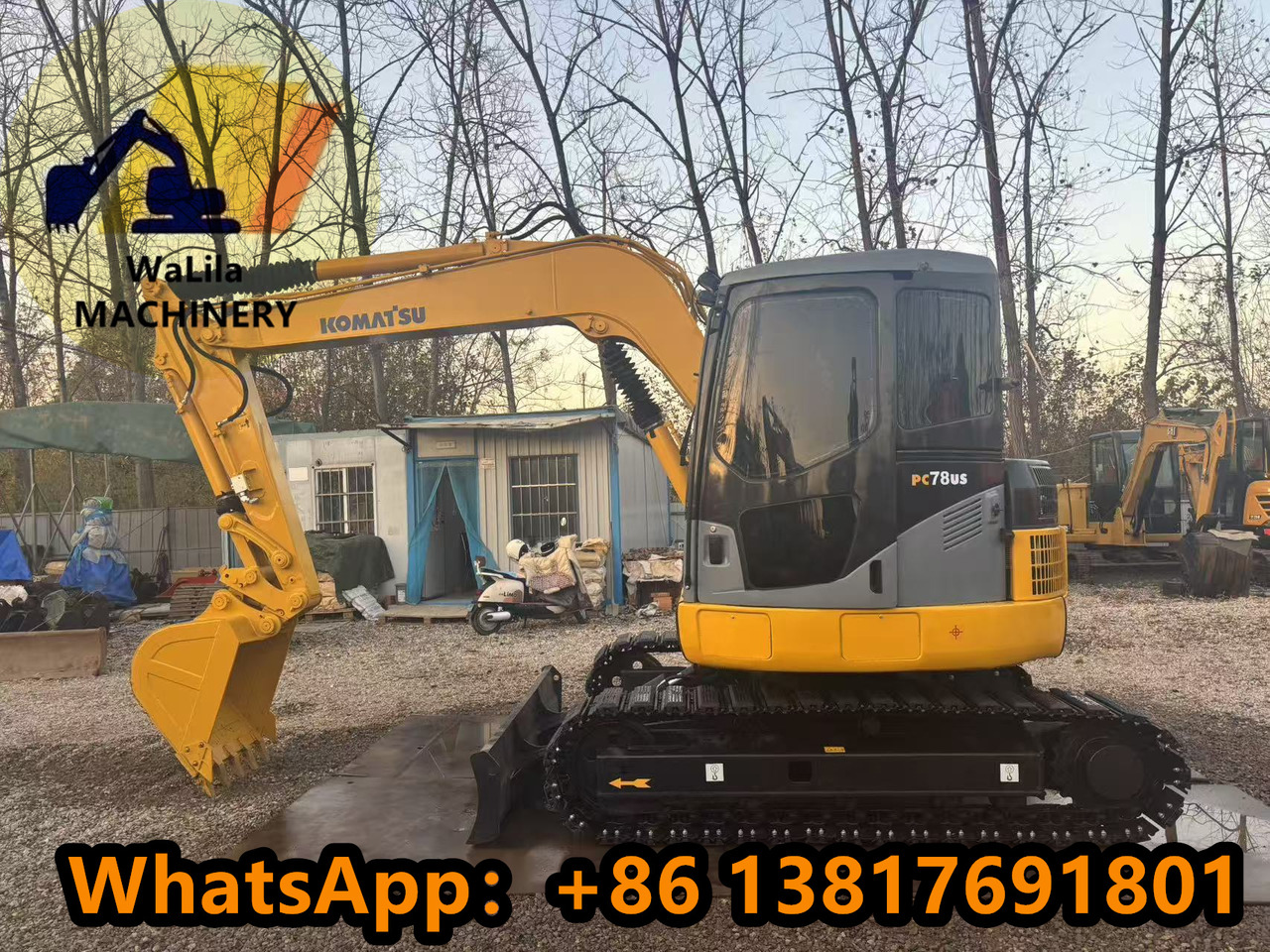 KOMATSU PC78US - Miniekskavaator: pilt 4 KOMATSU PC78US - Miniekskavaator: pilt 4