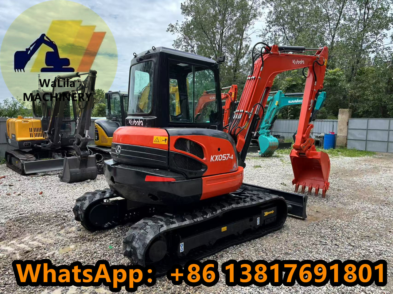 KUBOTA KX057-4 - Miniekskavaator: pilt 4 KUBOTA KX057-4 - Miniekskavaator: pilt 4