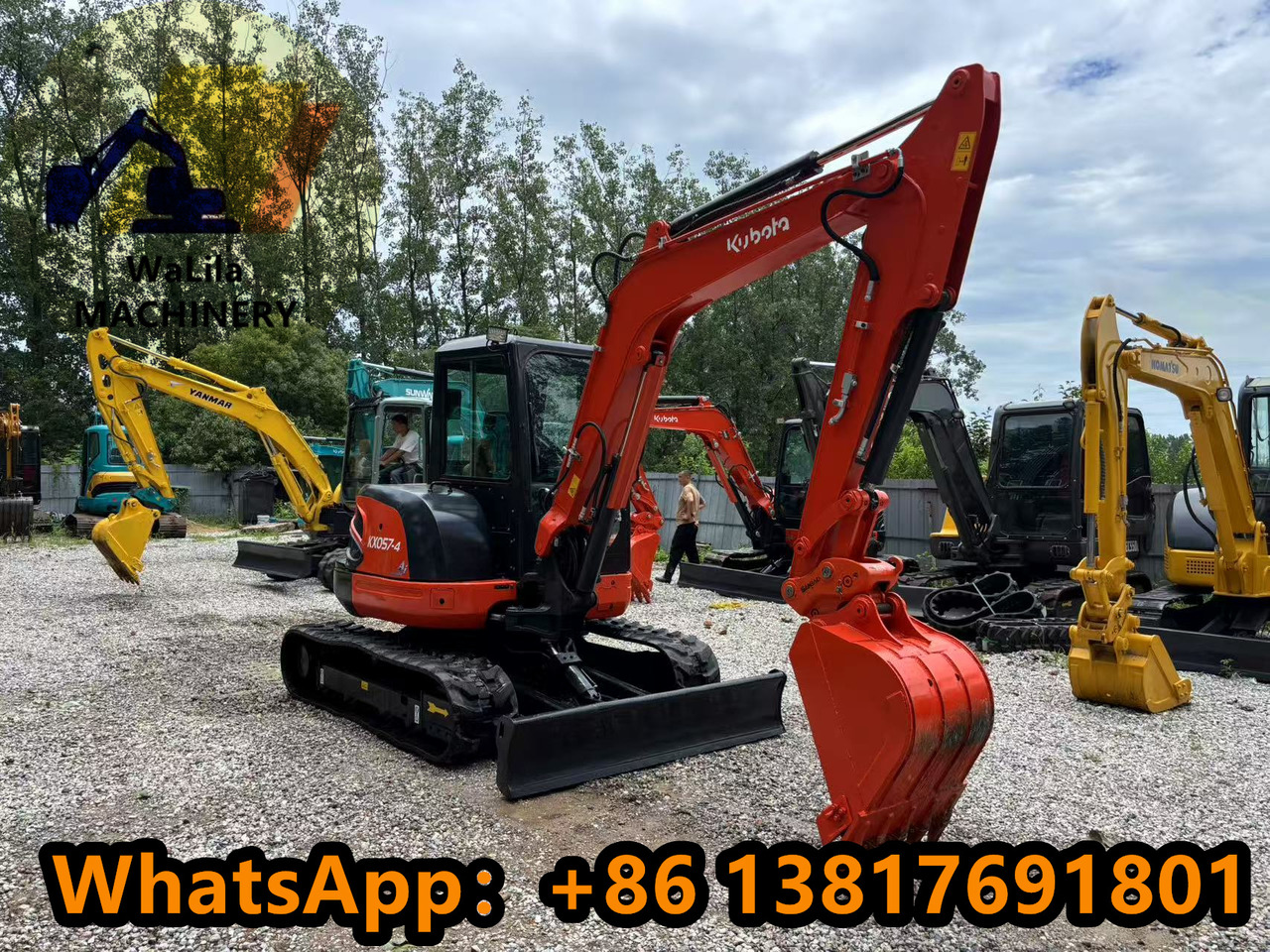KUBOTA KX057-4 - Miniekskavaator: pilt 3 KUBOTA KX057-4 - Miniekskavaator: pilt 3