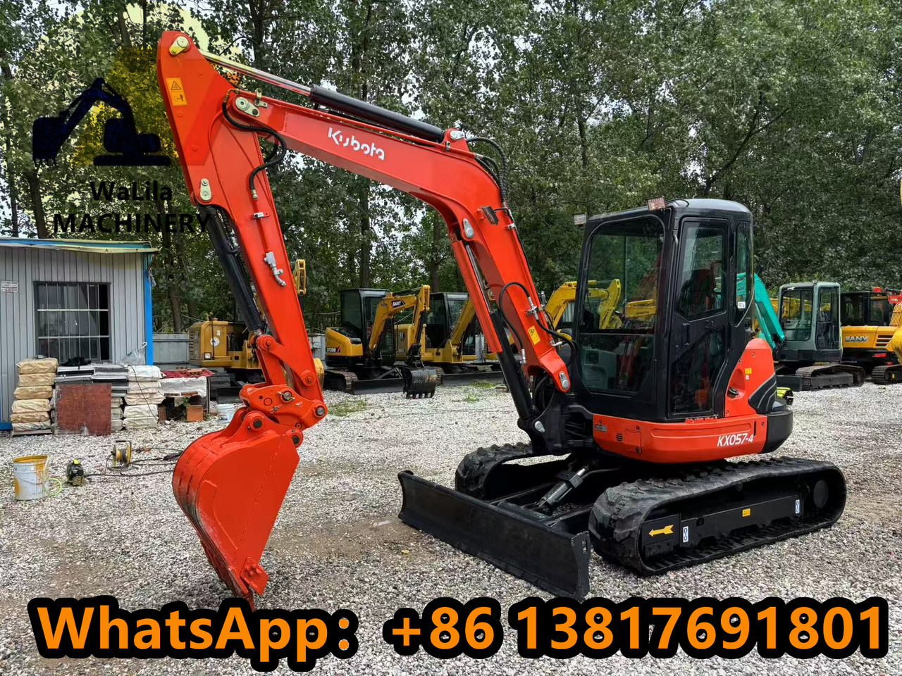 KUBOTA KX057-4 - Miniekskavaator: pilt 5 KUBOTA KX057-4 - Miniekskavaator: pilt 5