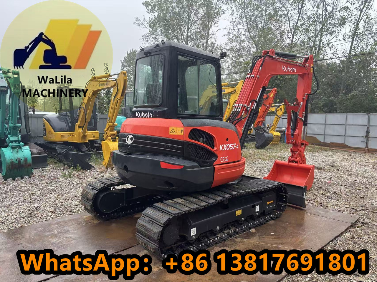 KUBOTA KX057-4 - Miniekskavaator: pilt 3 KUBOTA KX057-4 - Miniekskavaator: pilt 3