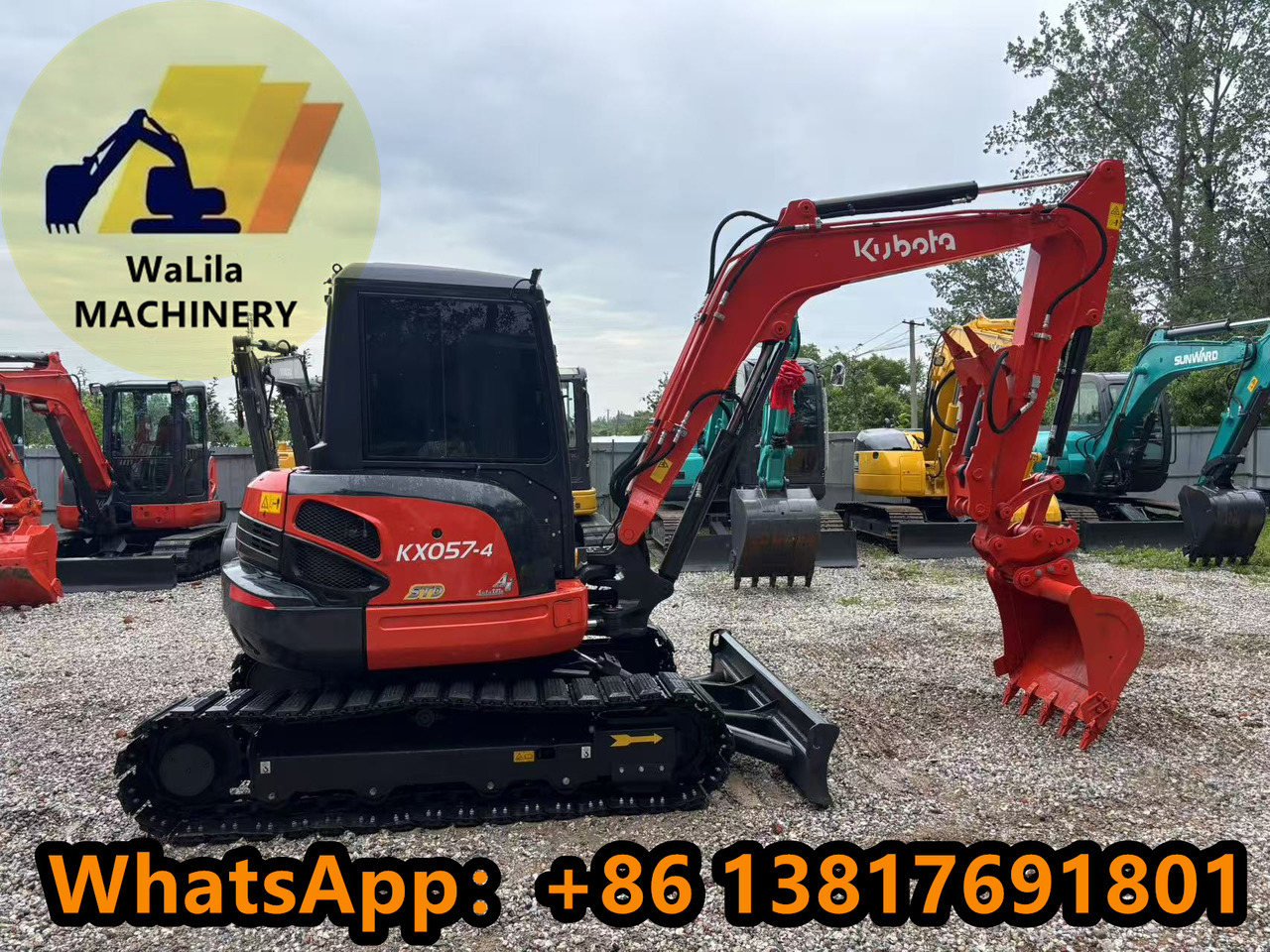 KUBOTA KX057-4 - Miniekskavaator: pilt 1 KUBOTA KX057-4 - Miniekskavaator: pilt 1
