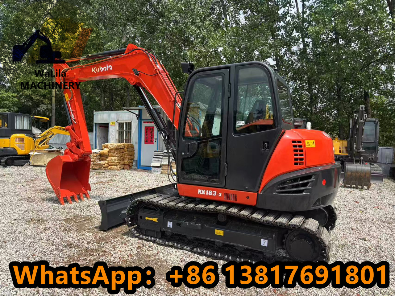 KUBOTA KX183-5 - Miniekskavaator: pilt 1 KUBOTA KX183-5 - Miniekskavaator: pilt 1