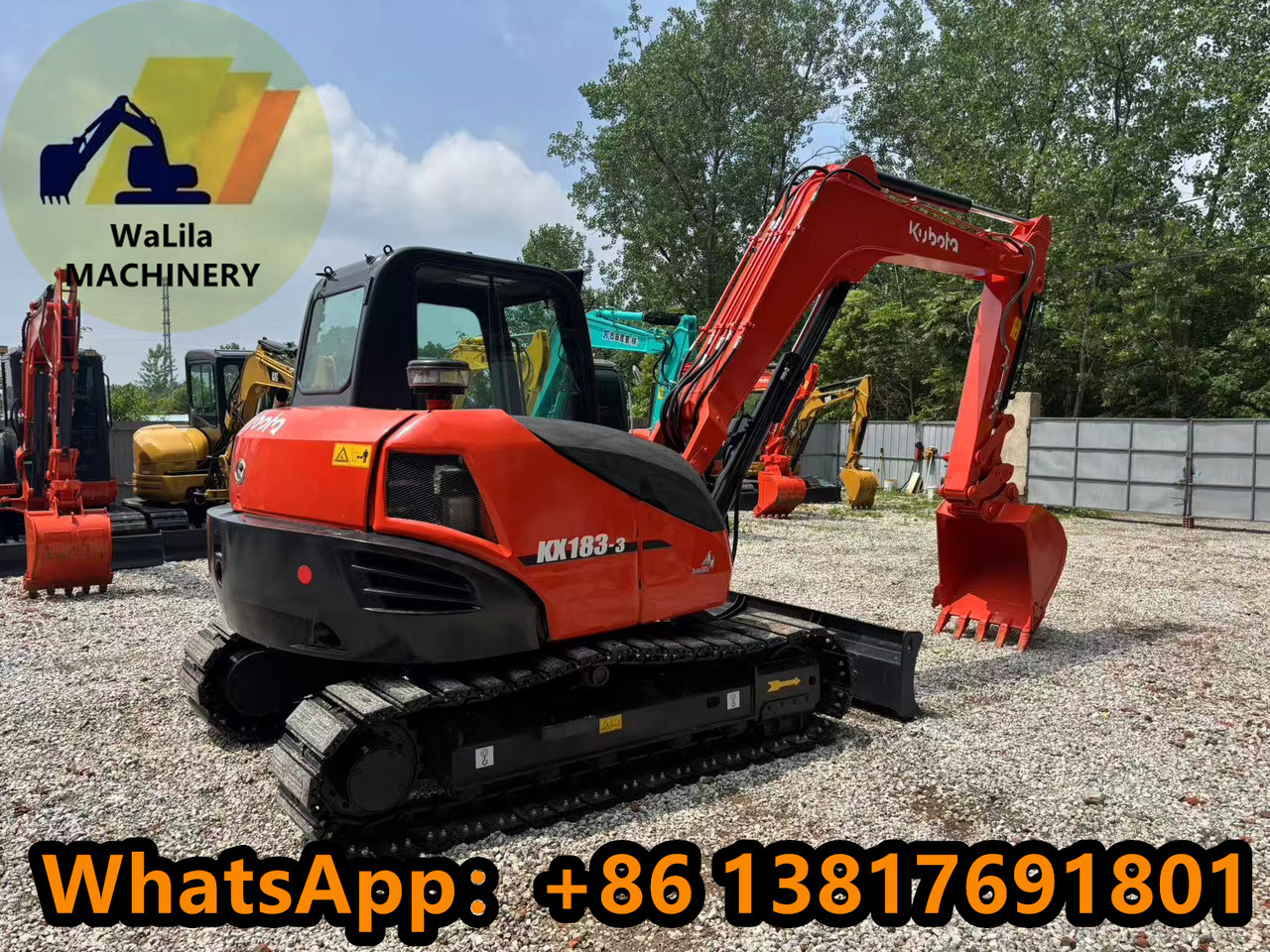 KUBOTA KX183 - Miniekskavaator: pilt 5 KUBOTA KX183 - Miniekskavaator: pilt 5