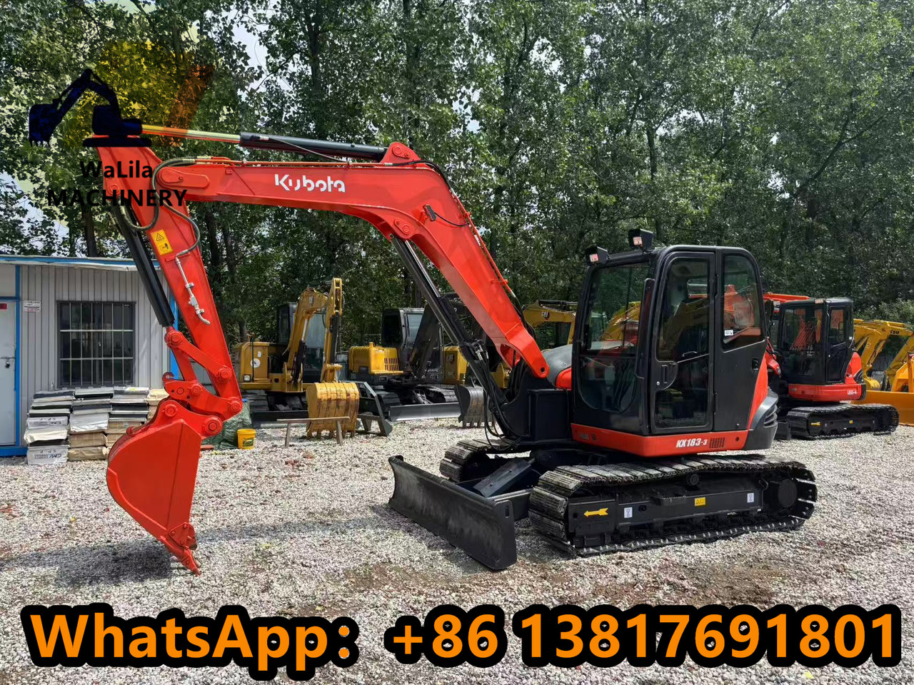KUBOTA KX183 - Miniekskavaator: pilt 2 KUBOTA KX183 - Miniekskavaator: pilt 2