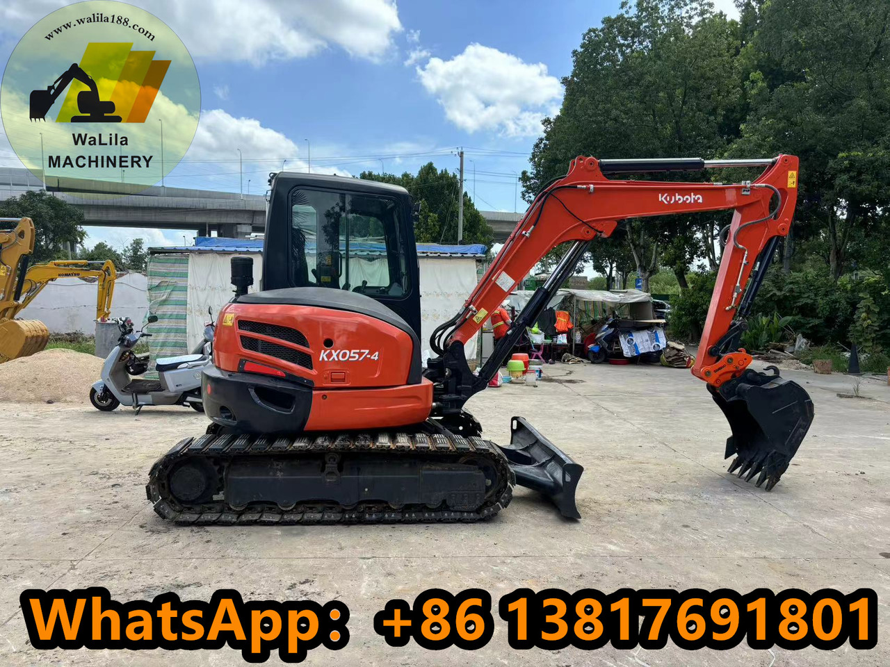 KUBOTA Kx057-4 - Miniekskavaator: pilt 1 KUBOTA Kx057-4 - Miniekskavaator: pilt 1