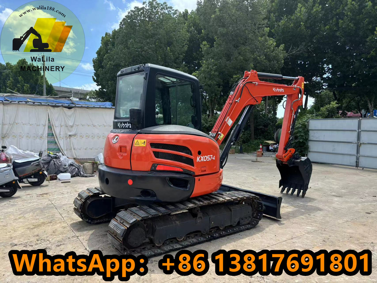 KUBOTA Kx057-4 - Miniekskavaator: pilt 4 KUBOTA Kx057-4 - Miniekskavaator: pilt 4