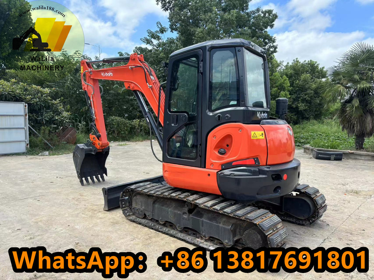 Miniekskavaator KUBOTA Kx057-4: pilt 6