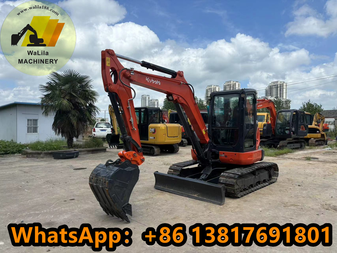 Miniekskavaator KUBOTA Kx057-4: pilt 7
