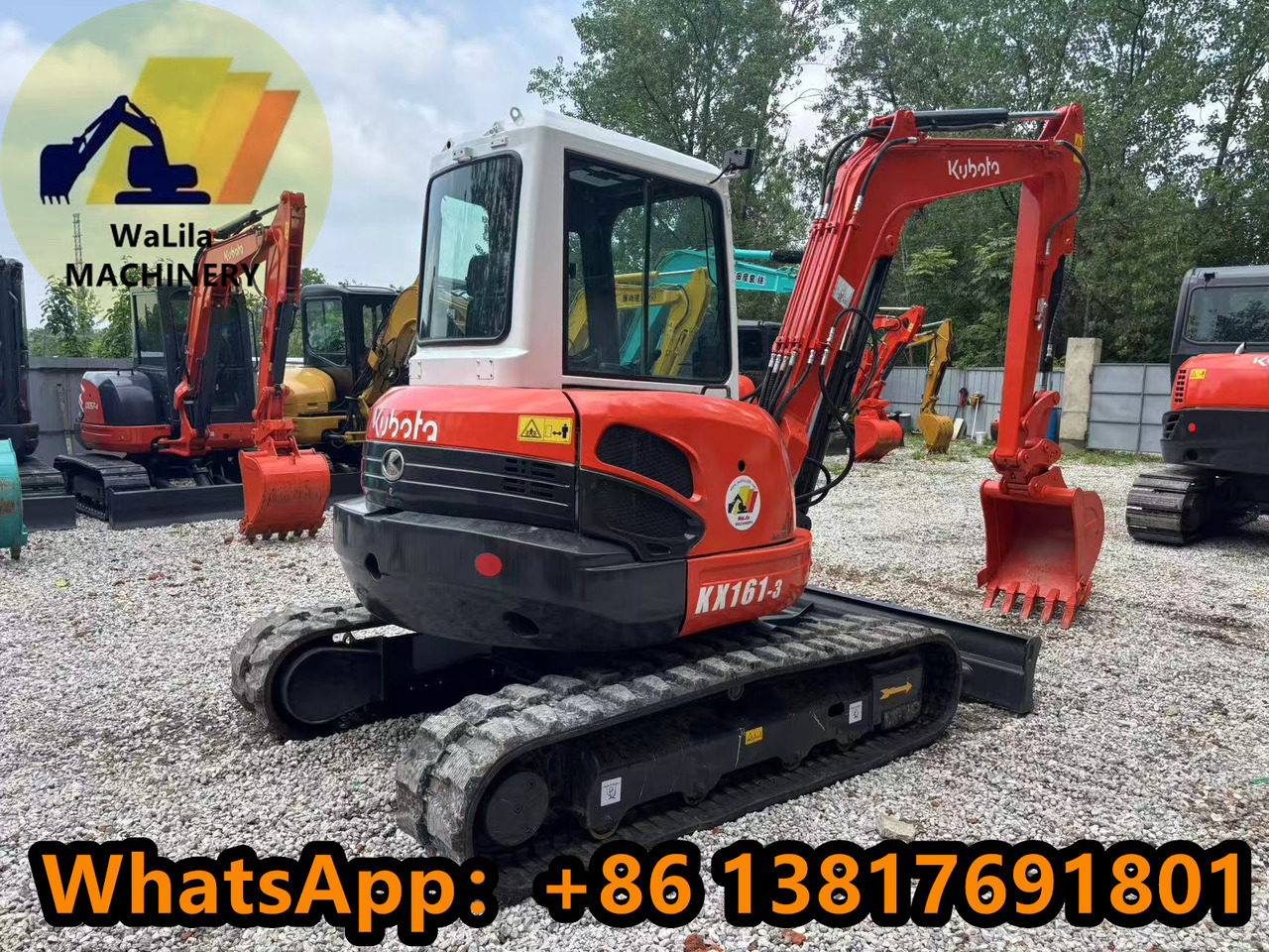 Miniekskavaator KUBOTA Kx161: pilt 8