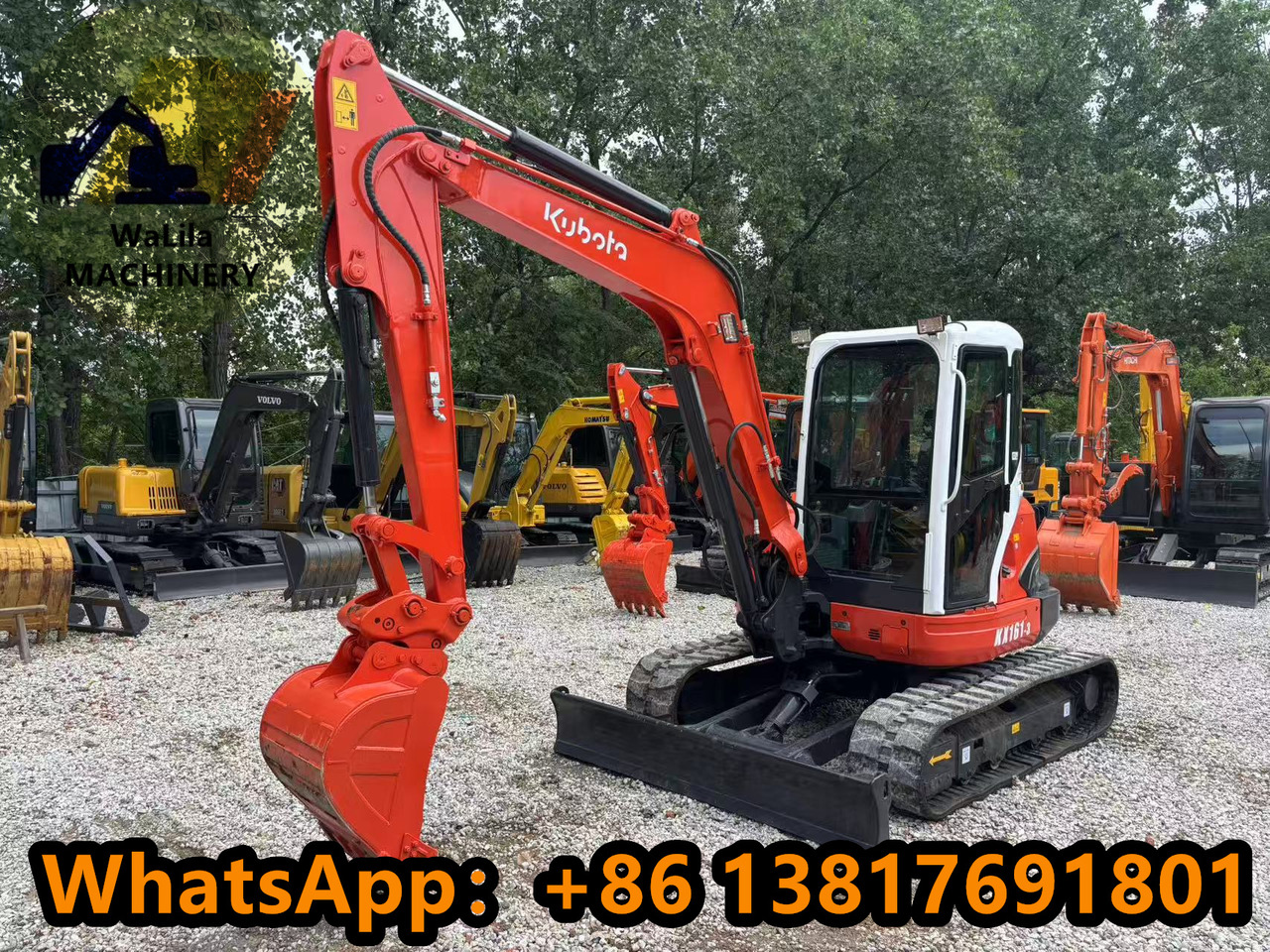 Miniekskavaator KUBOTA Kx161: pilt 9