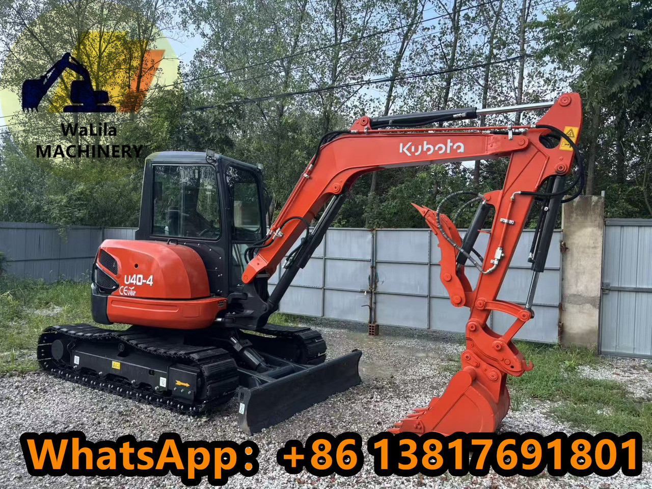 KUBOTA U40-4 - Miniekskavaator: pilt 1 KUBOTA U40-4 - Miniekskavaator: pilt 1