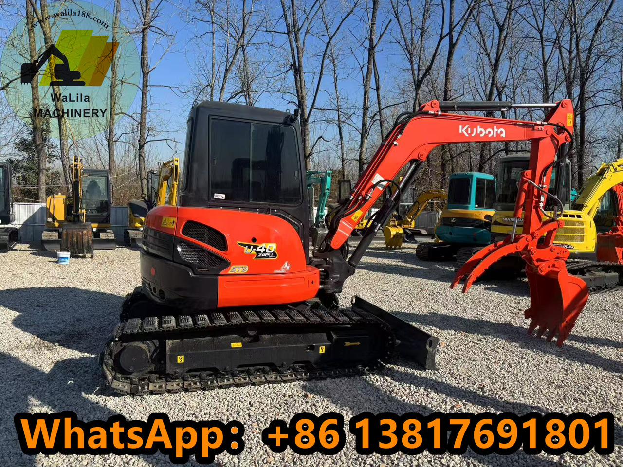 KUBOTA U40 - Miniekskavaator: pilt 1 KUBOTA U40 - Miniekskavaator: pilt 1
