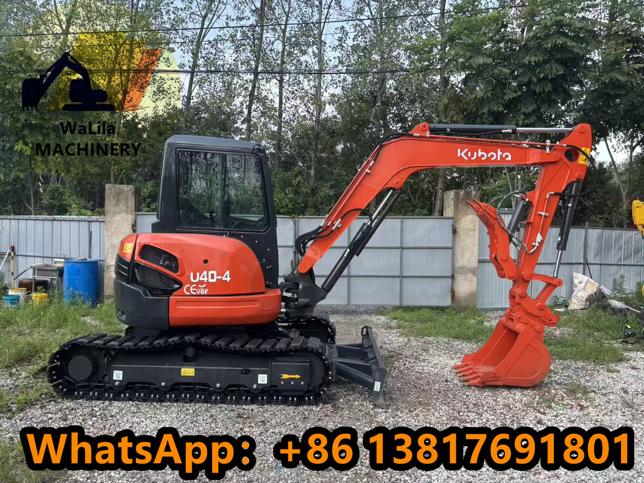 KUBOTA U40 - Miniekskavaator: pilt 1 KUBOTA U40 - Miniekskavaator: pilt 1