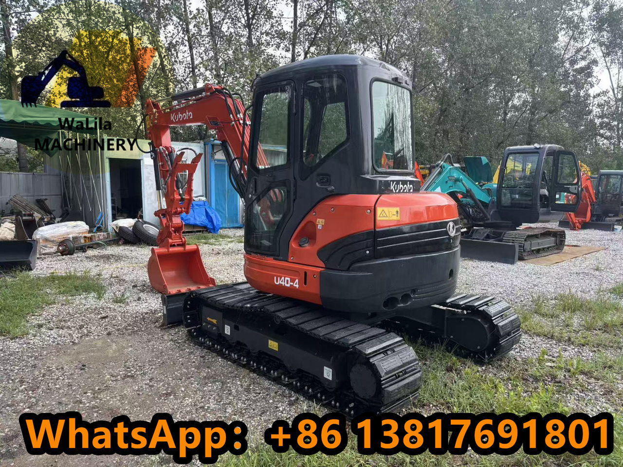 KUBOTA U40 - Miniekskavaator: pilt 4 KUBOTA U40 - Miniekskavaator: pilt 4