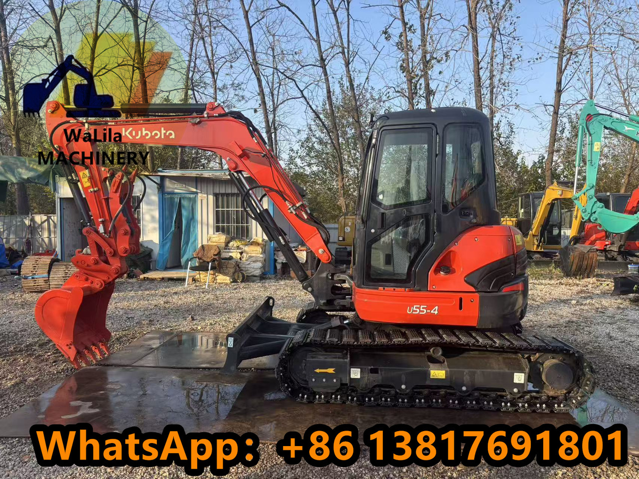 KUBOTA U55-4 - Miniekskavaator: pilt 4 KUBOTA U55-4 - Miniekskavaator: pilt 4