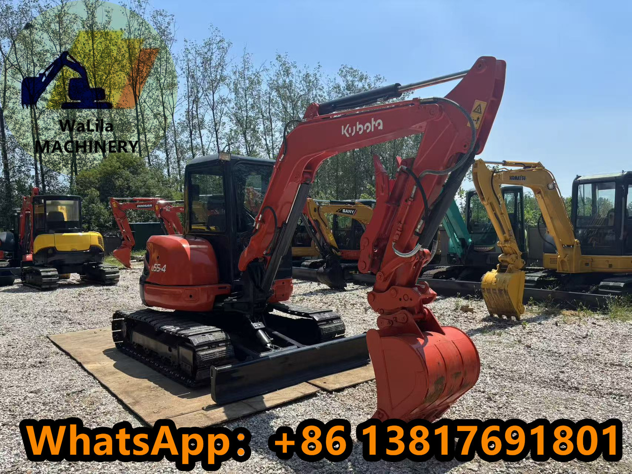 KUBOTA U55-4 - Miniekskavaator: pilt 4 KUBOTA U55-4 - Miniekskavaator: pilt 4