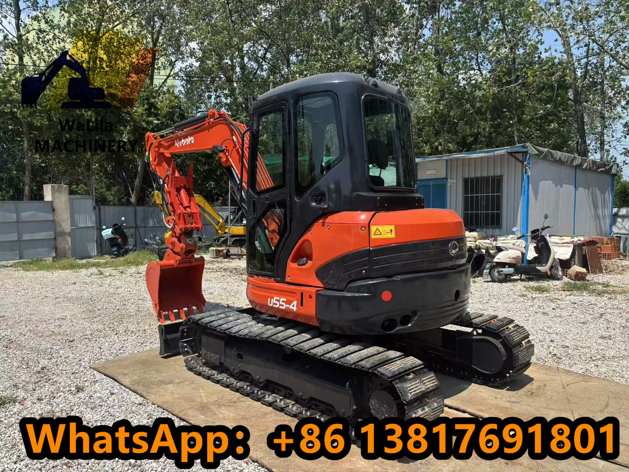 KUBOTA U55-4 - Miniekskavaator: pilt 4 KUBOTA U55-4 - Miniekskavaator: pilt 4