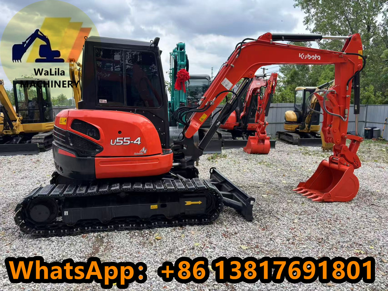 KUBOTA U55-4 - Miniekskavaator: pilt 1 KUBOTA U55-4 - Miniekskavaator: pilt 1