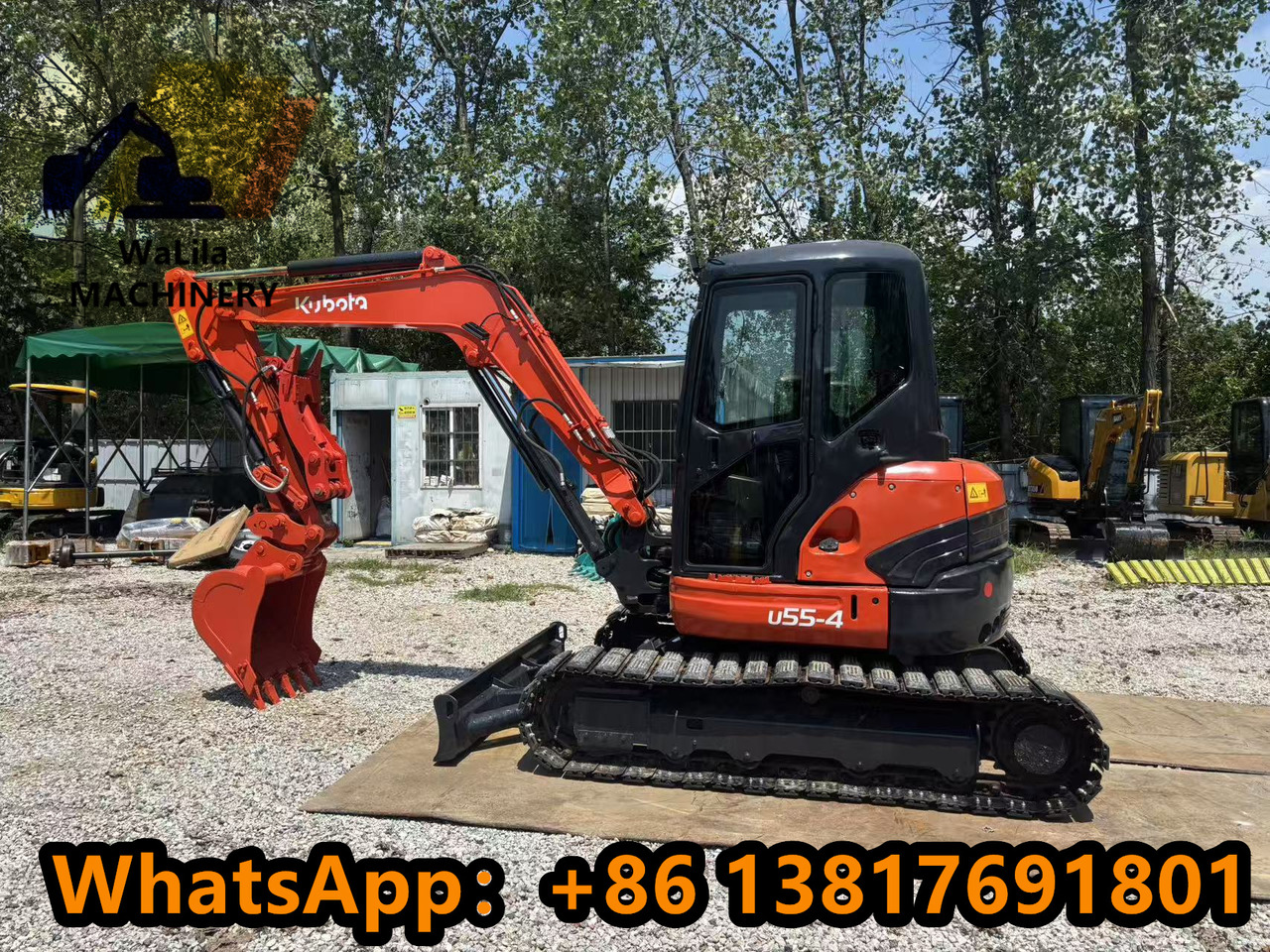 KUBOTA U55-4 - Miniekskavaator: pilt 5 KUBOTA U55-4 - Miniekskavaator: pilt 5