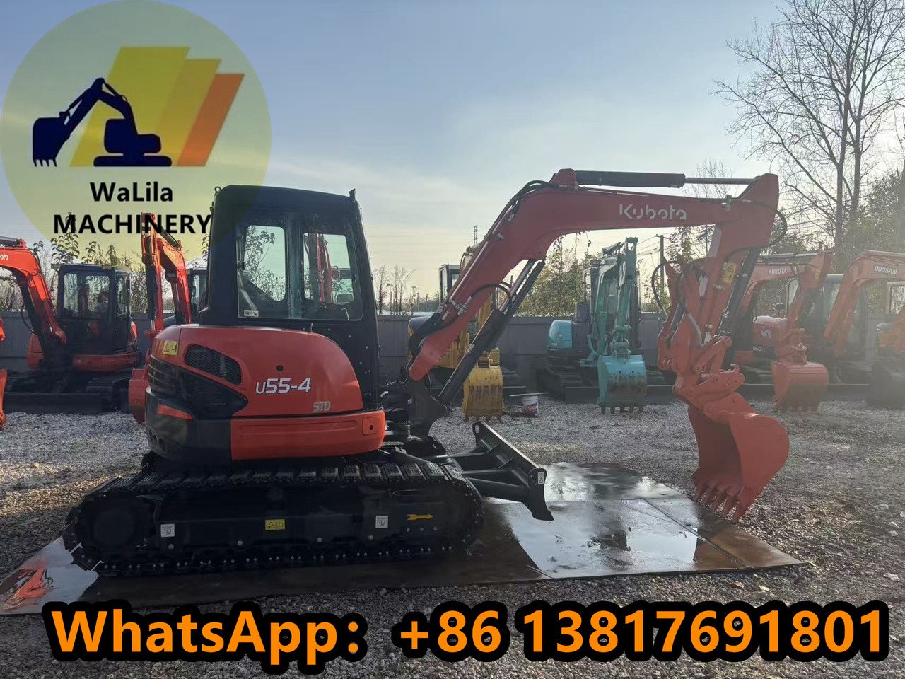 KUBOTA U55-4R - Miniekskavaator: pilt 2 KUBOTA U55-4R - Miniekskavaator: pilt 2