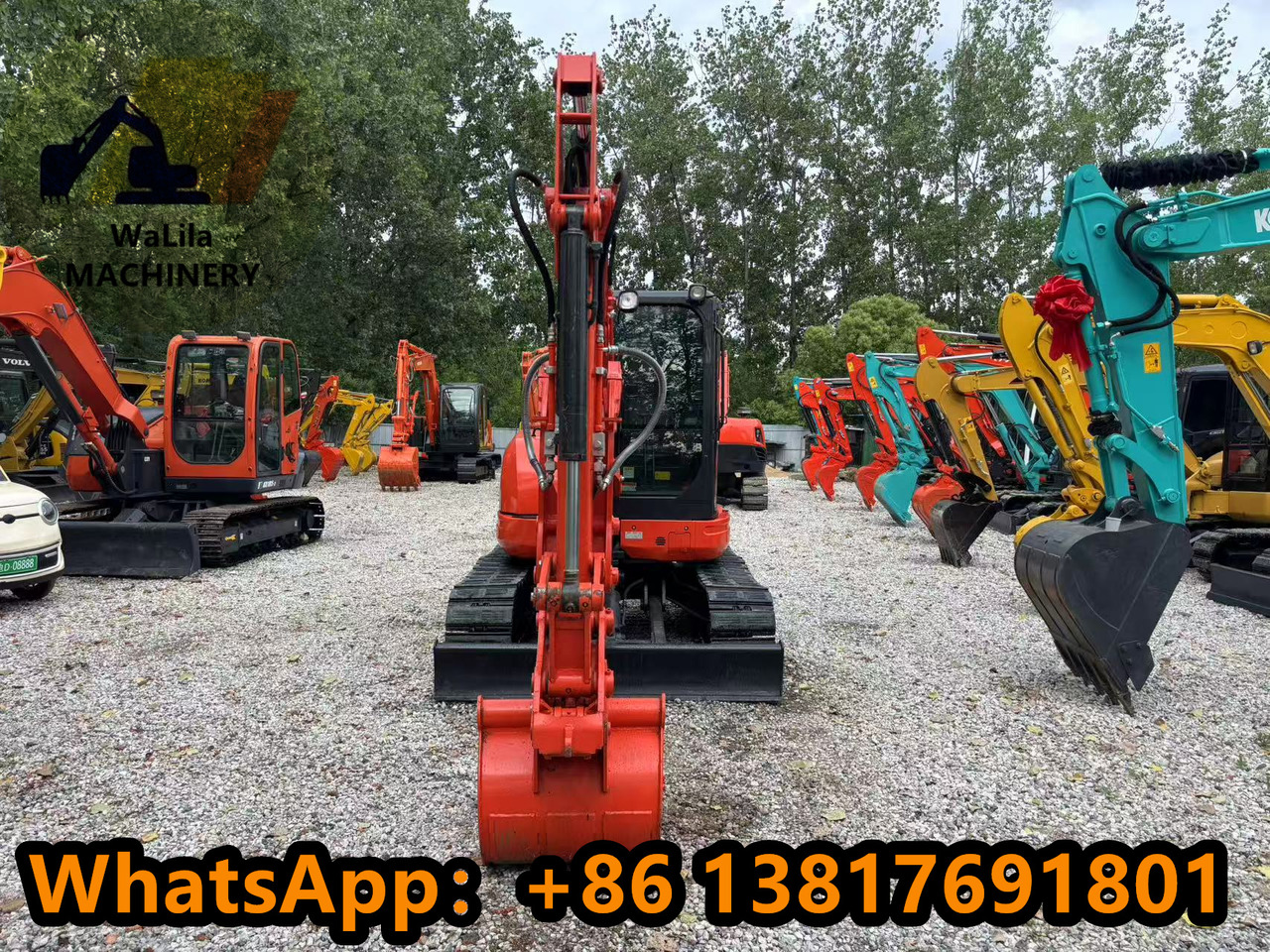 KUBOTA U55 - Miniekskavaator: pilt 4 KUBOTA U55 - Miniekskavaator: pilt 4