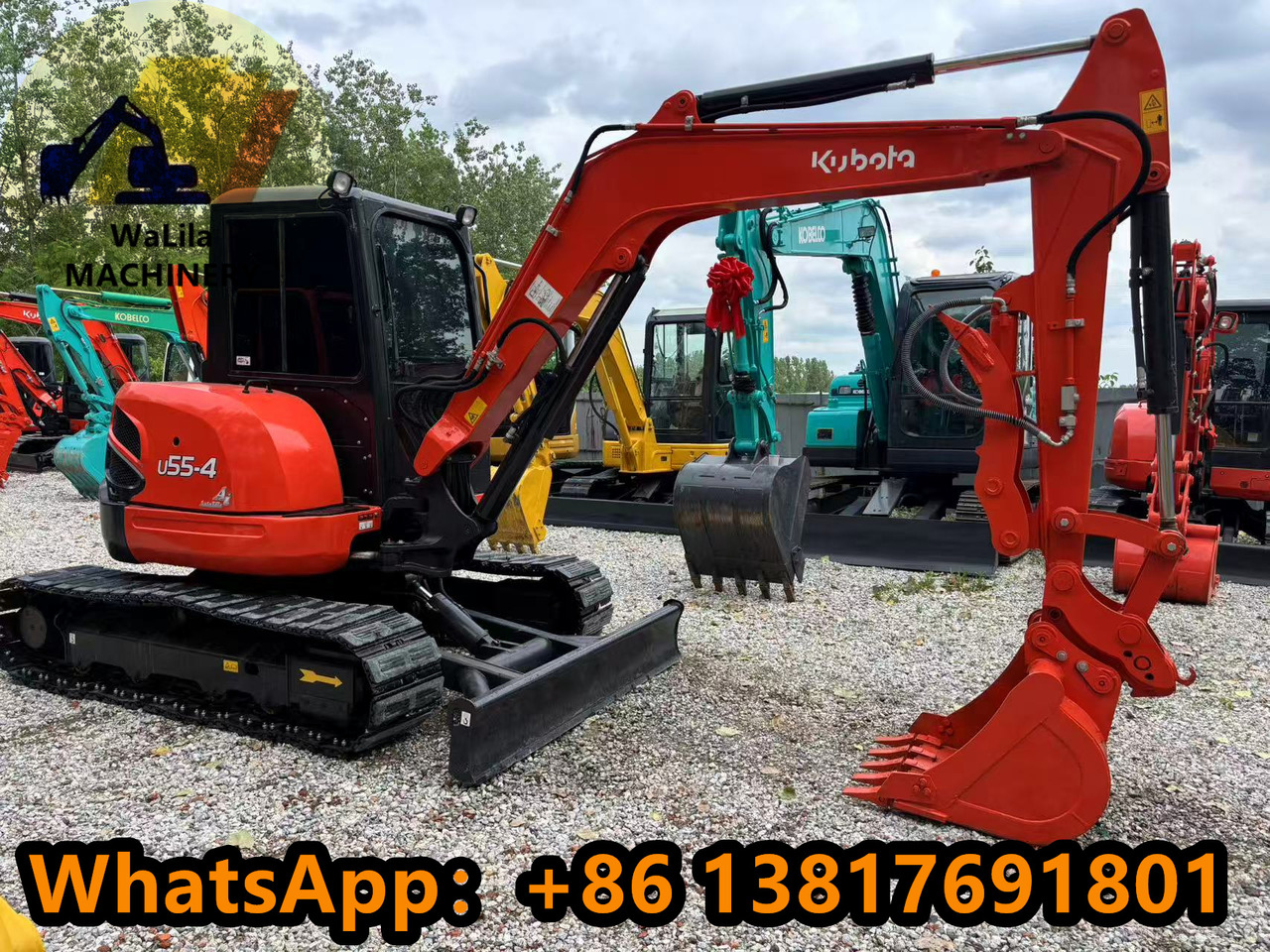 KUBOTA U55 - Miniekskavaator: pilt 1 KUBOTA U55 - Miniekskavaator: pilt 1