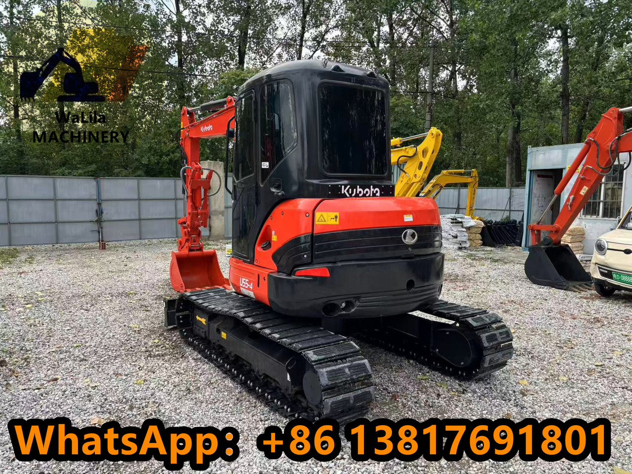 KUBOTA U55 - Miniekskavaator: pilt 5 KUBOTA U55 - Miniekskavaator: pilt 5
