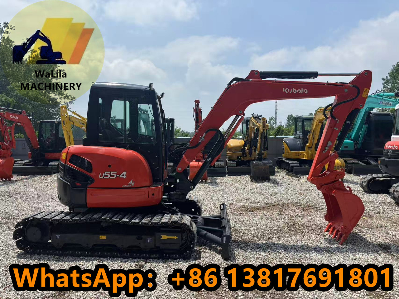 KUBOTA U55 - Miniekskavaator: pilt 4 KUBOTA U55 - Miniekskavaator: pilt 4