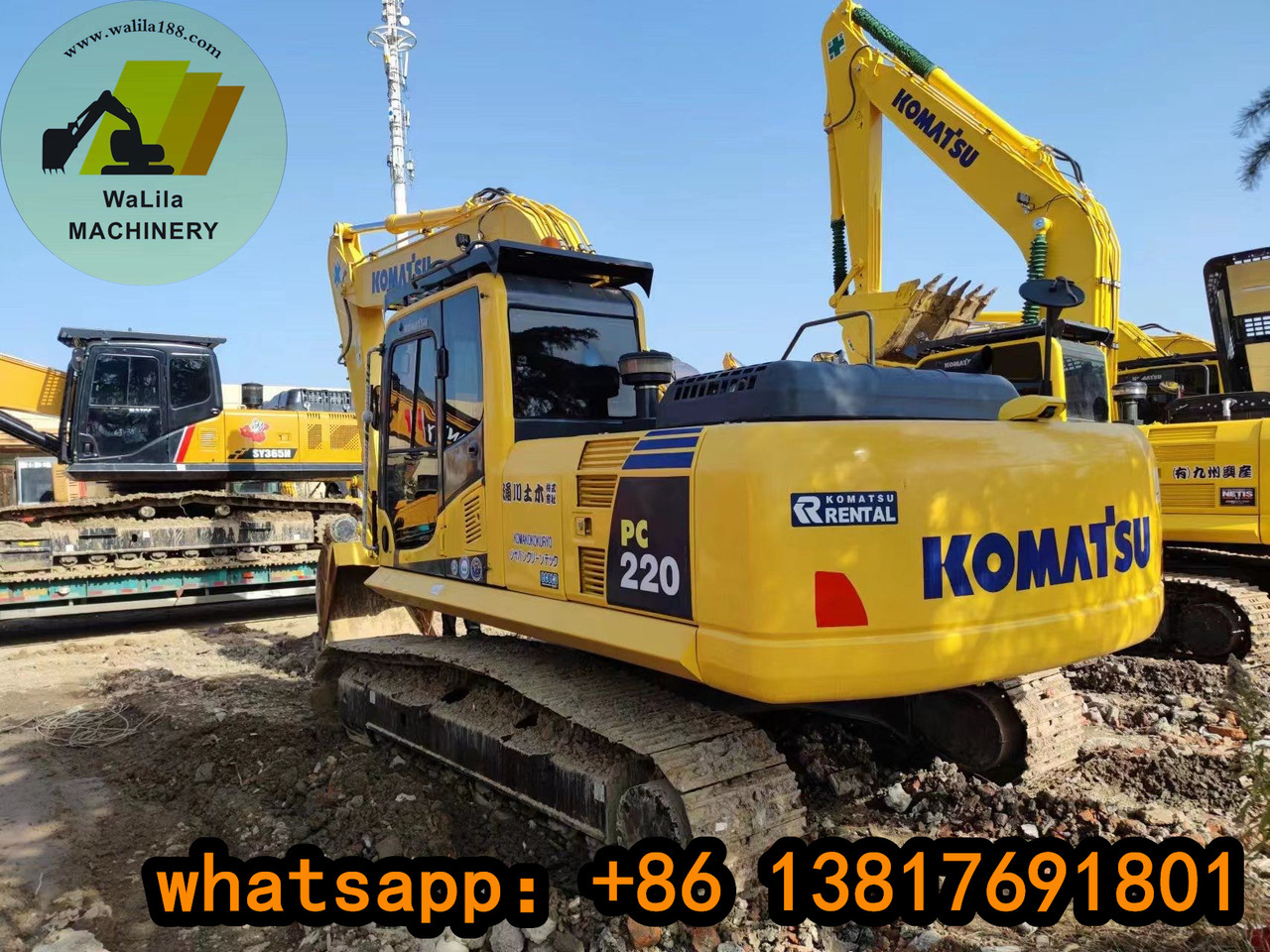 Komatsu PC 220-8 Japan imported Komatsu 22-ton medium excavator - Lintekskavaator: pilt 3 Komatsu PC 220-8 Japan imported Komatsu 22-ton medium excavator - Lintekskavaator: pilt 3