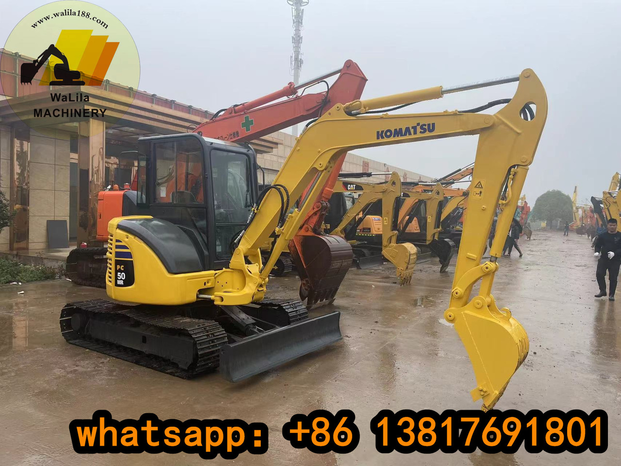Komatsu PC 50 MR KOMATSU mini excavator Komatsu PC60, PC55, PC50 - Miniekskavaator: pilt 1 Komatsu PC 50 MR KOMATSU mini excavator Komatsu PC60, PC55, PC50 - Miniekskavaator: pilt 1