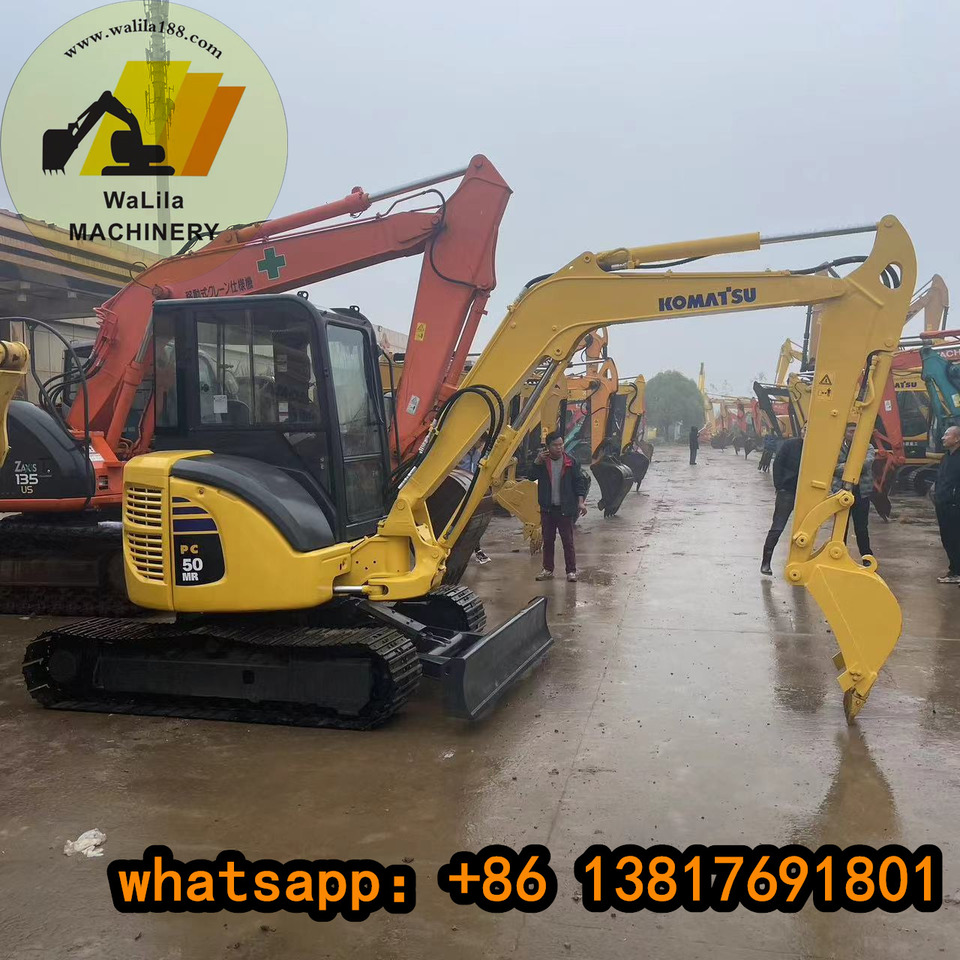 Komatsu PC 50 MR KOMATSU mini excavator Komatsu PC60, PC55, PC50 - Miniekskavaator: pilt 4 Komatsu PC 50 MR KOMATSU mini excavator Komatsu PC60, PC55, PC50 - Miniekskavaator: pilt 4
